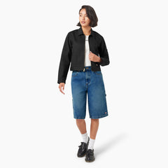 Women’s Unlined Cropped Eisenhower Jacket
