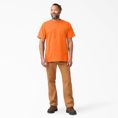 Heavyweight Neon Short Sleeve Pocket T-Shirt