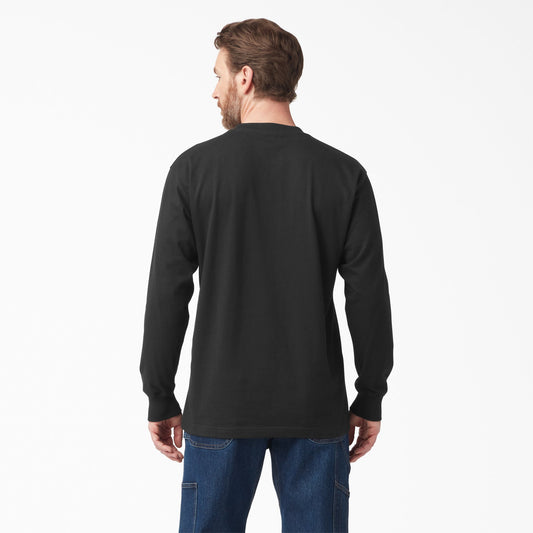 Tri-Color Logo Graphic Long Sleeve T-Shirt