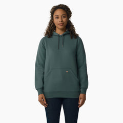 Women's Water Repellent Sleeve Logo Hoodie