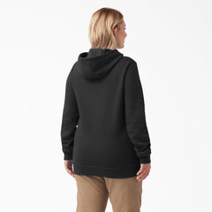 Women's Plus Water Repellent Sleeve Logo Hoodie