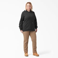 Women's Plus Water Repellent Sleeve Logo Hoodie