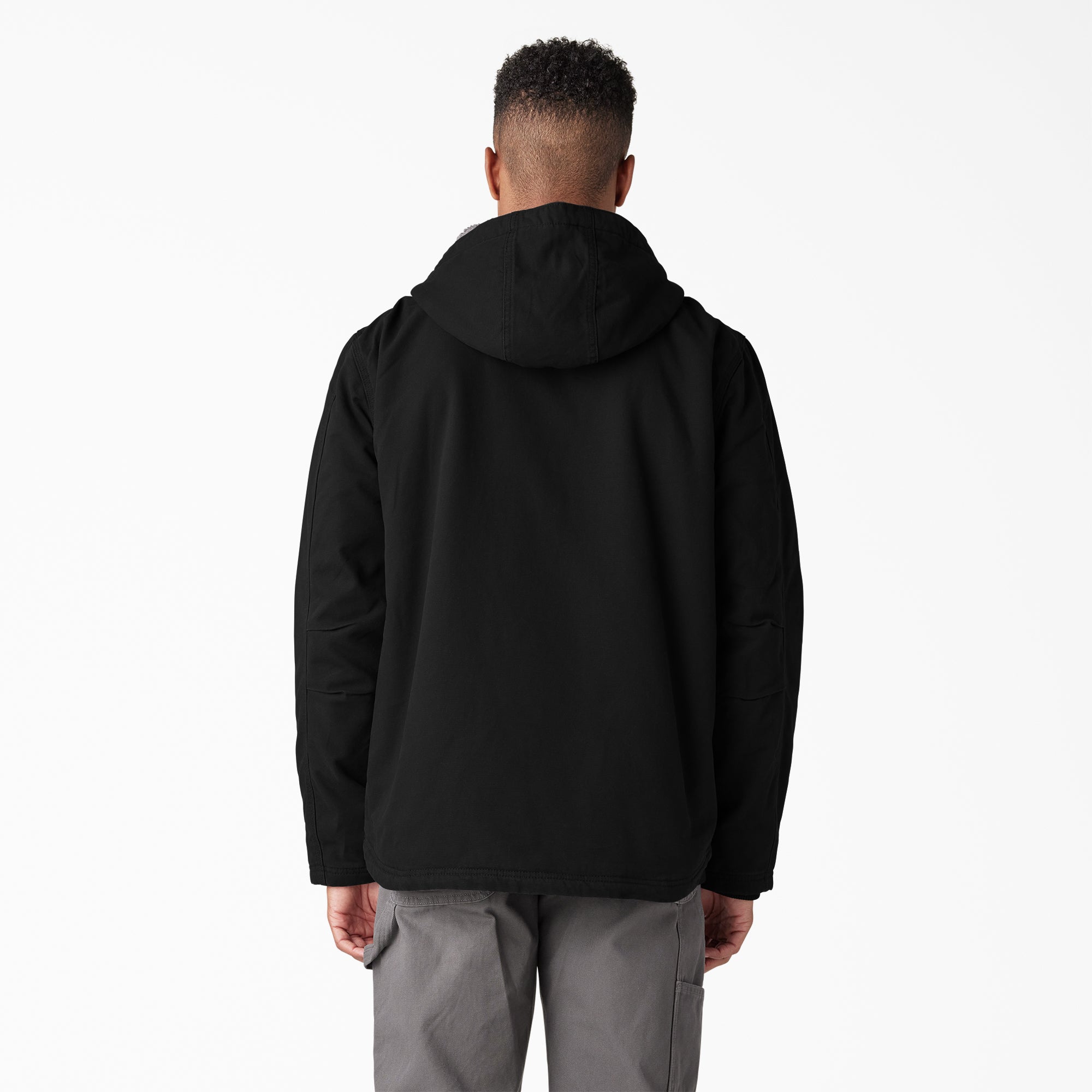 Duck Canvas High Pile Fleece Lined Jacket