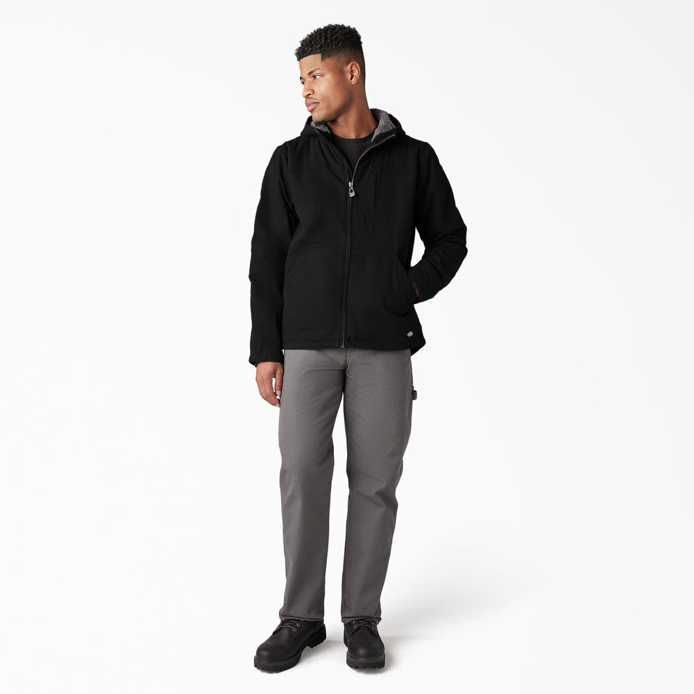 Duck Canvas High Pile Fleece Lined Jacket