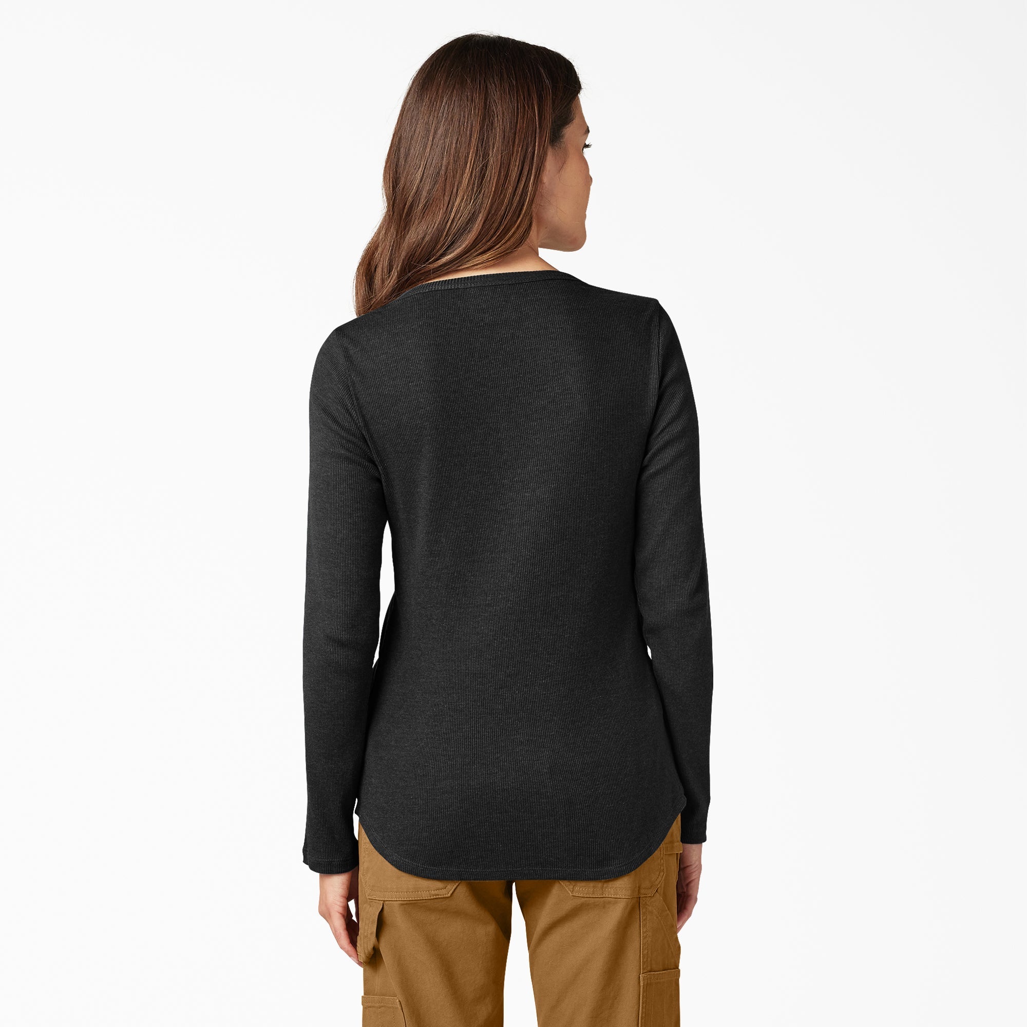 Women's Henley Long Sleeve Shirt