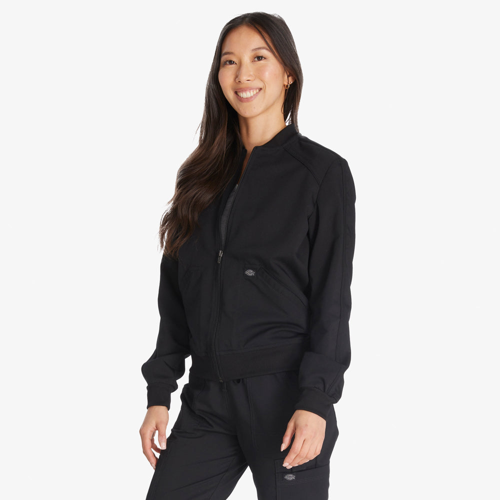 Women's Balance Zip Front Scrub Jacket
