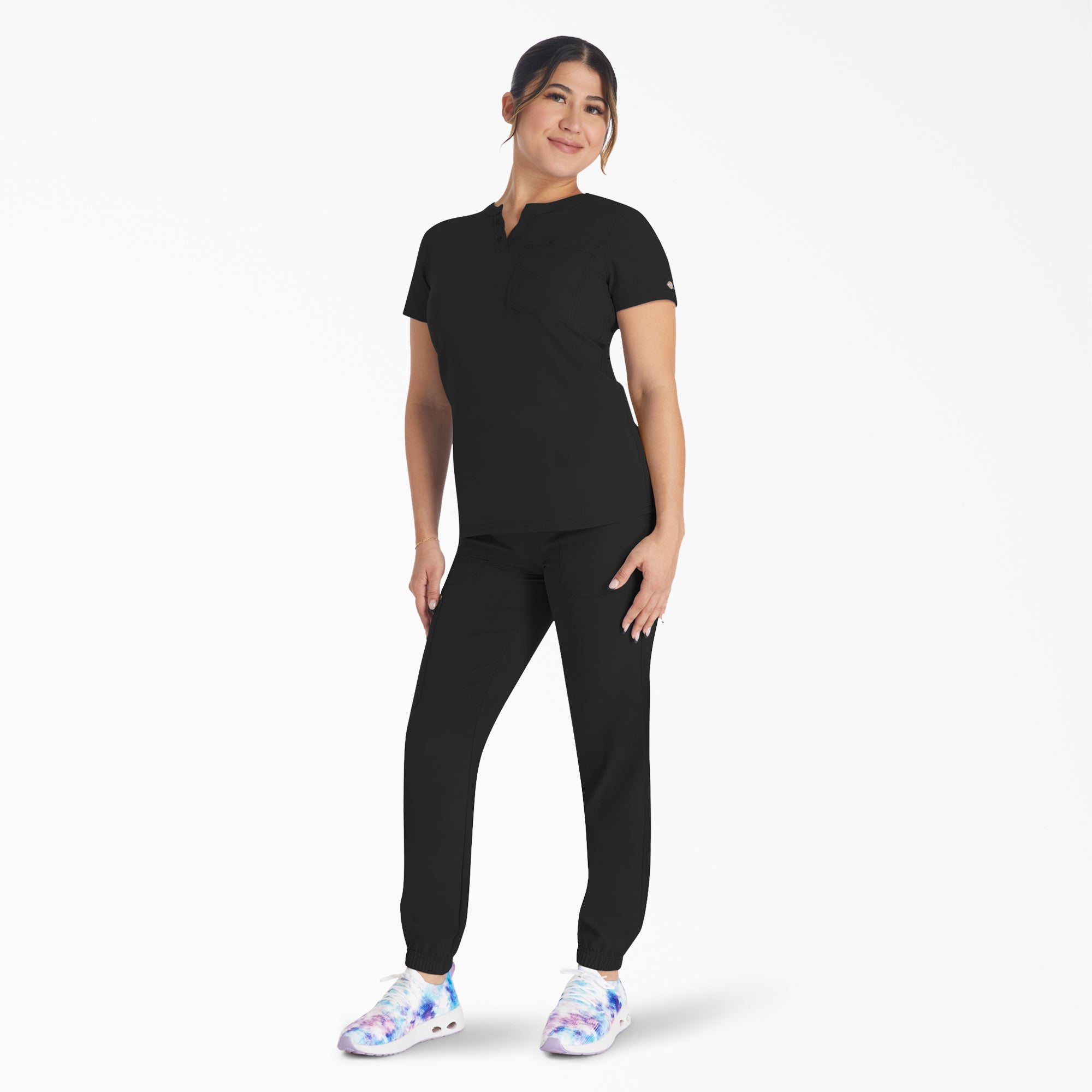 Women's EDS NXT Henley Scrub Top