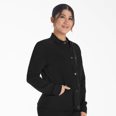 Women's EDS NXT Zip Front Scrub Jacket