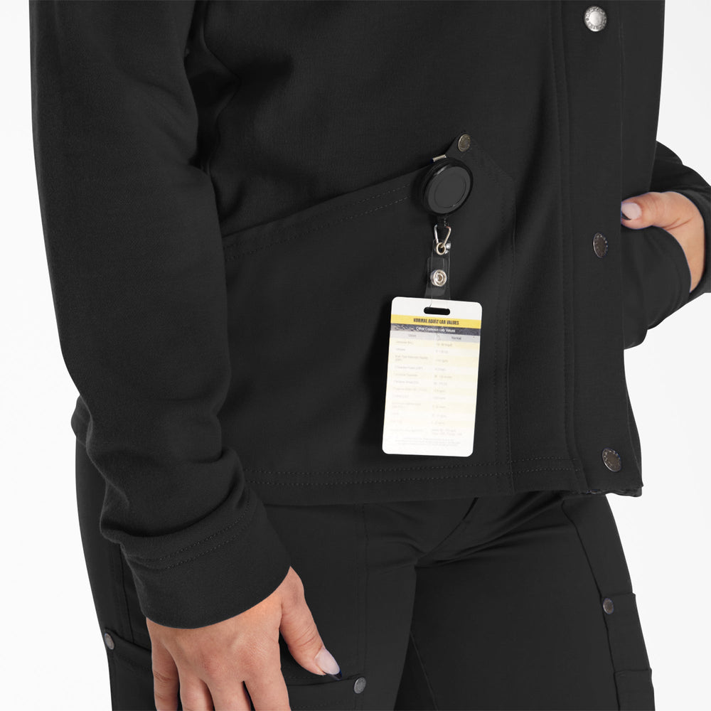 Women's EDS NXT Zip Front Scrub Jacket