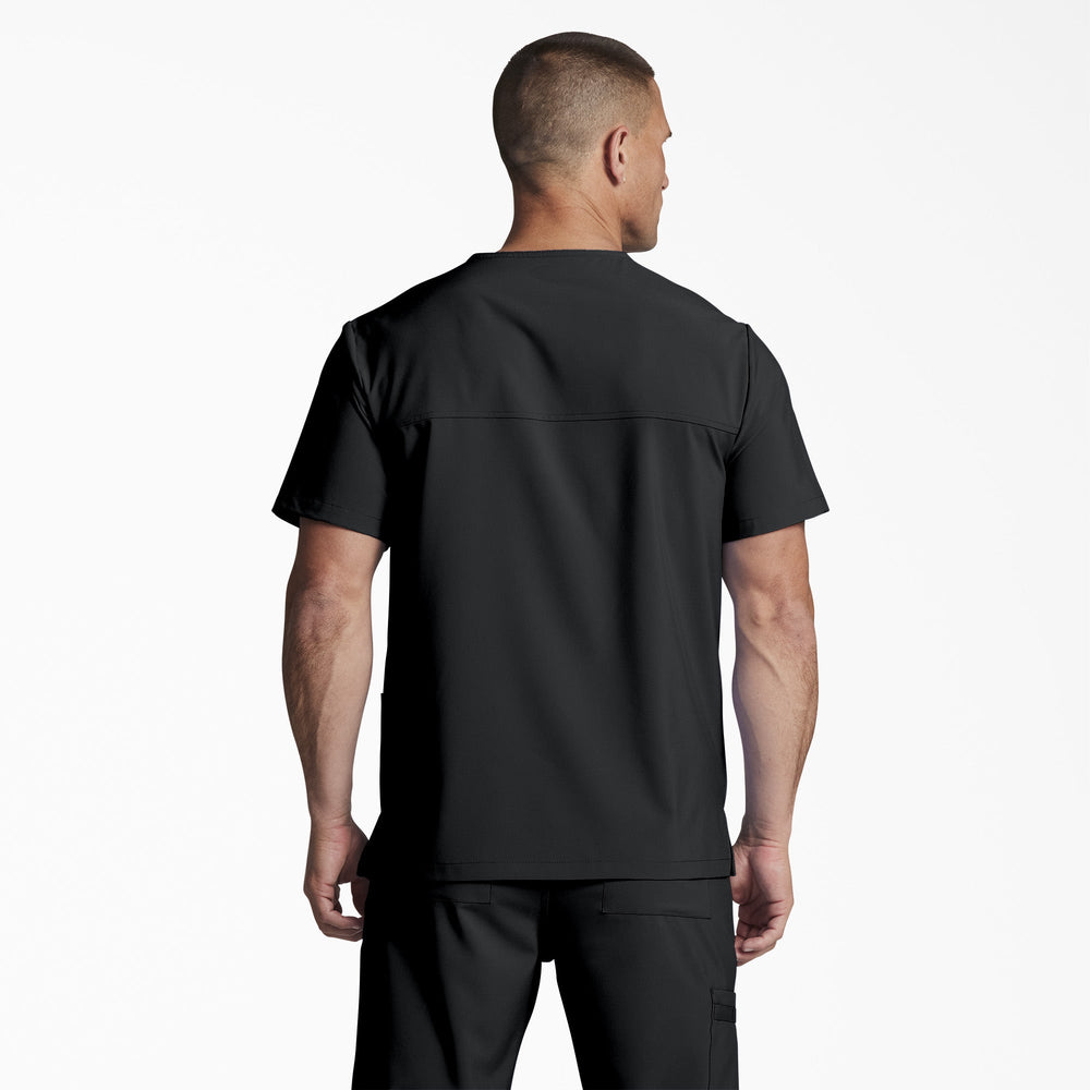 Unisex EDS Essentials V-Neck Scrub Top