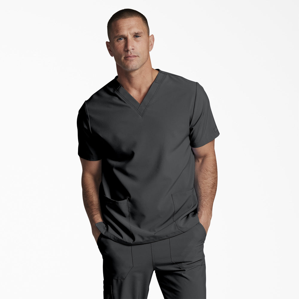Unisex EDS Essentials V-Neck Scrub Top