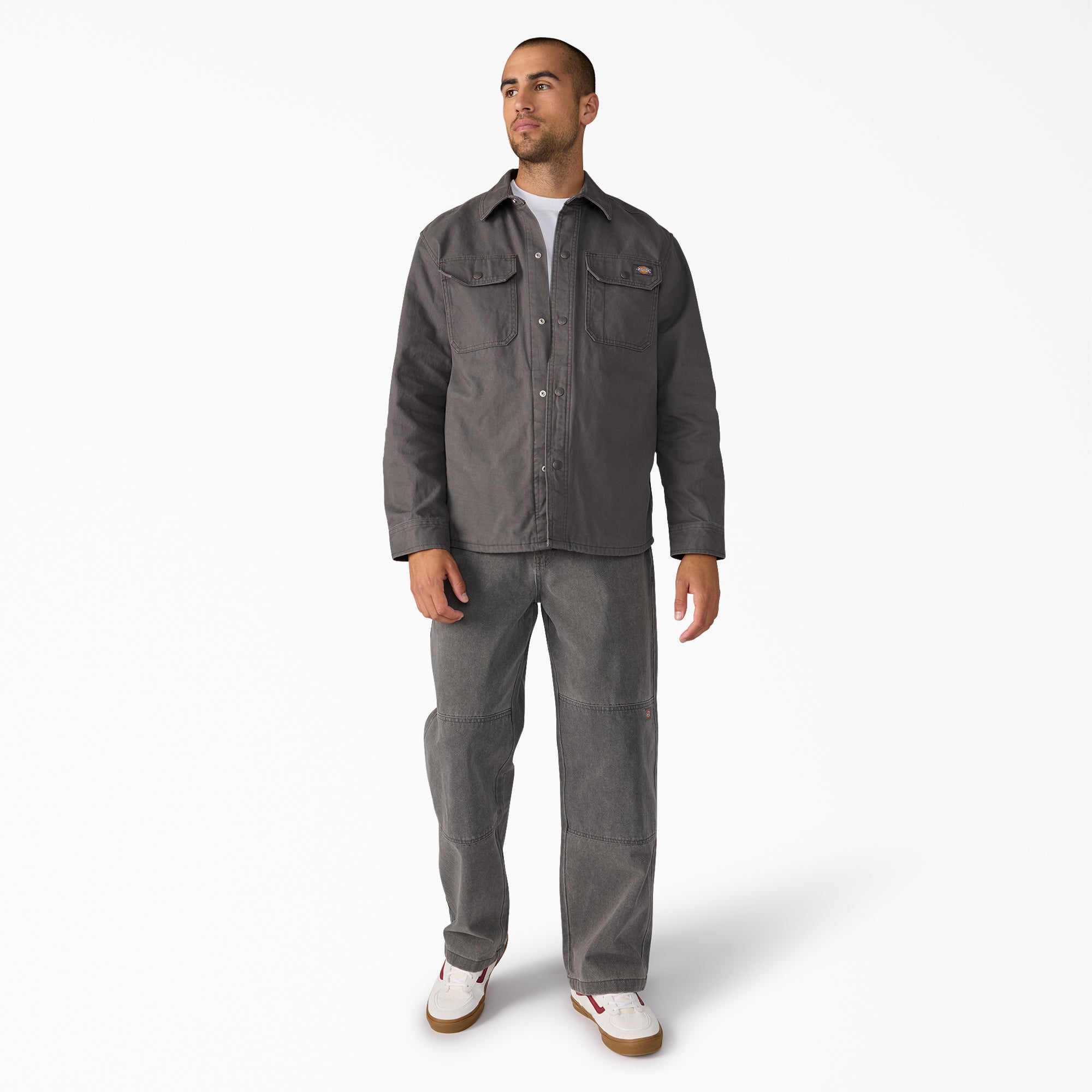 Relaxed Fit Double Knee Jeans