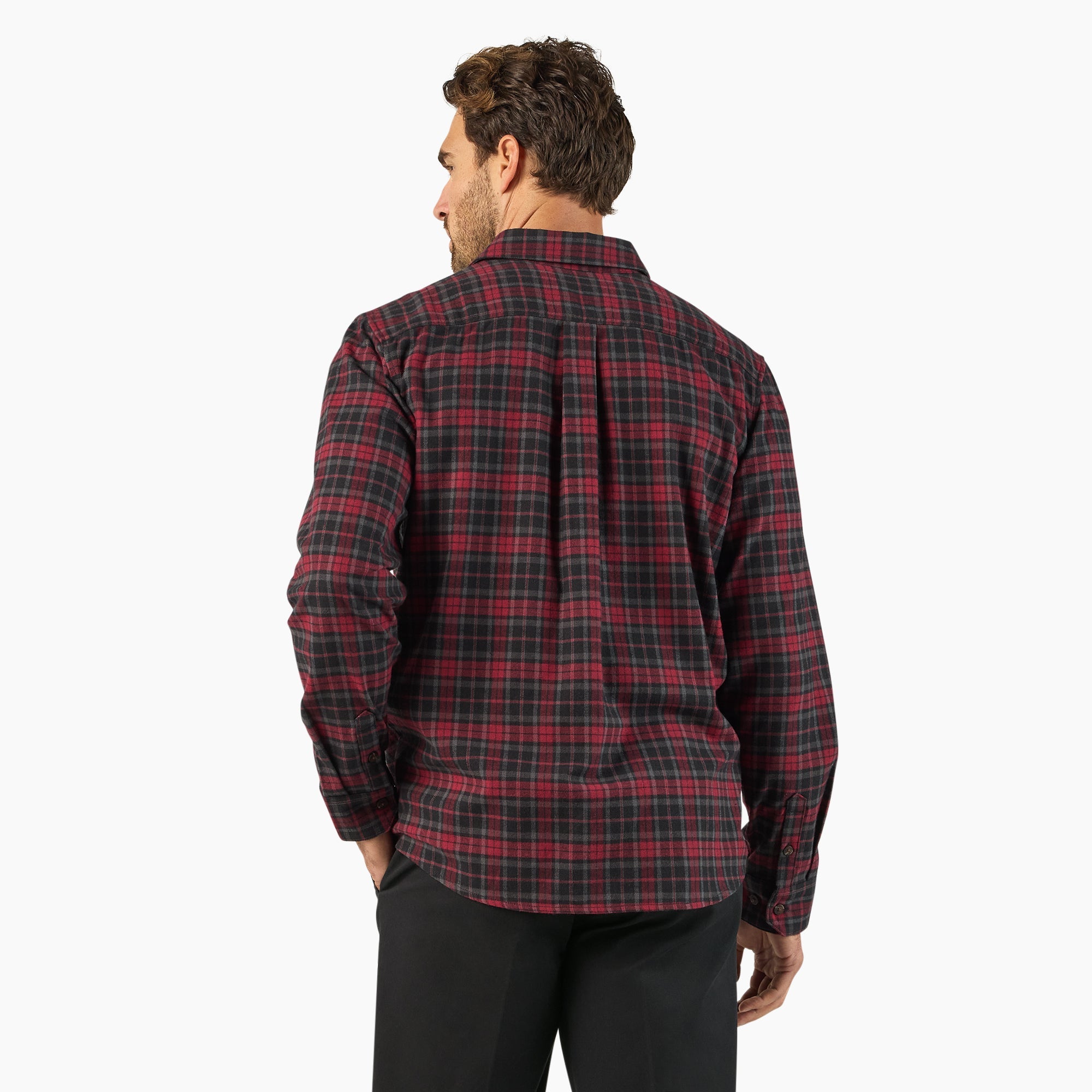 Long Sleeve Flannel Work Shirt