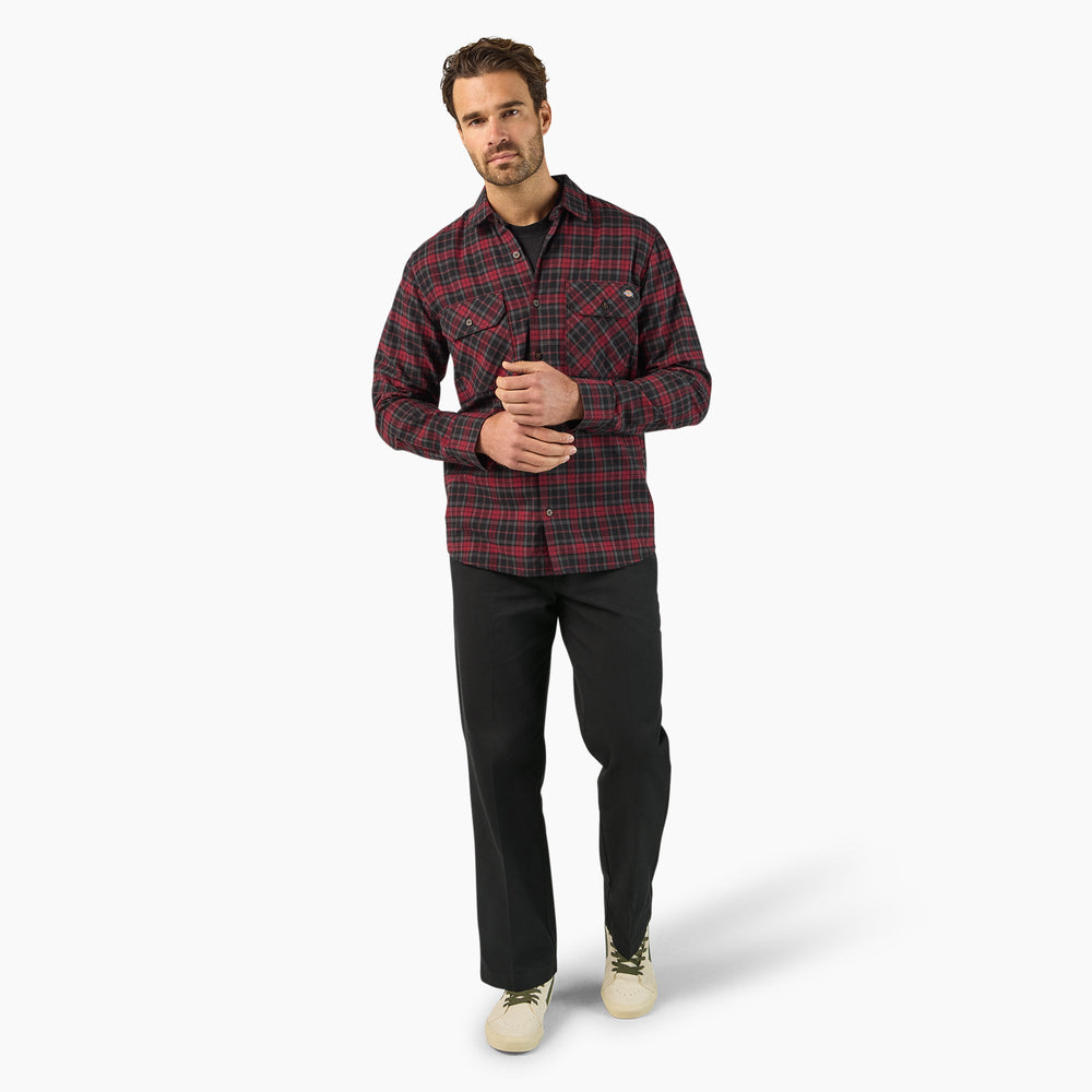 Long Sleeve Flannel Work Shirt