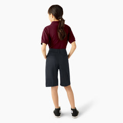 Girls' Classic Fit Bermuda Shorts, 4-20