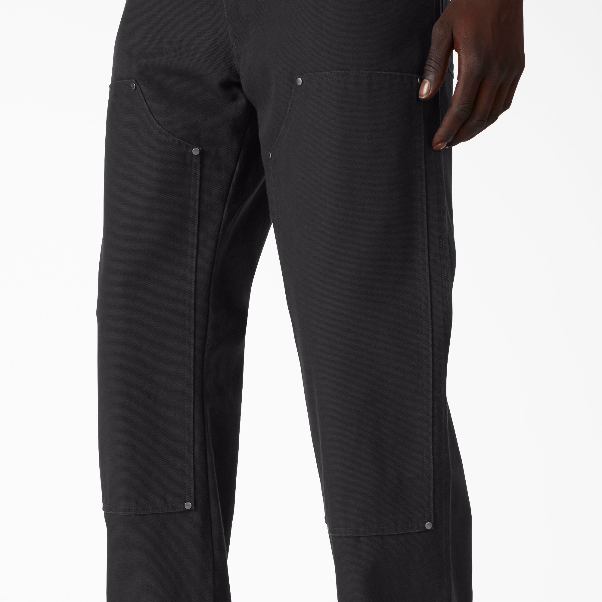 Relaxed Fit Double Knee Duck Pants
