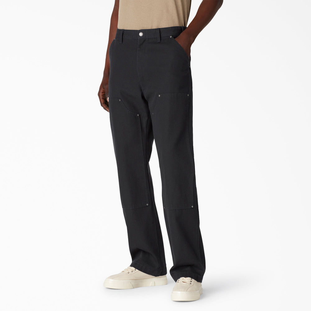 Relaxed Fit Double Knee Duck Pants