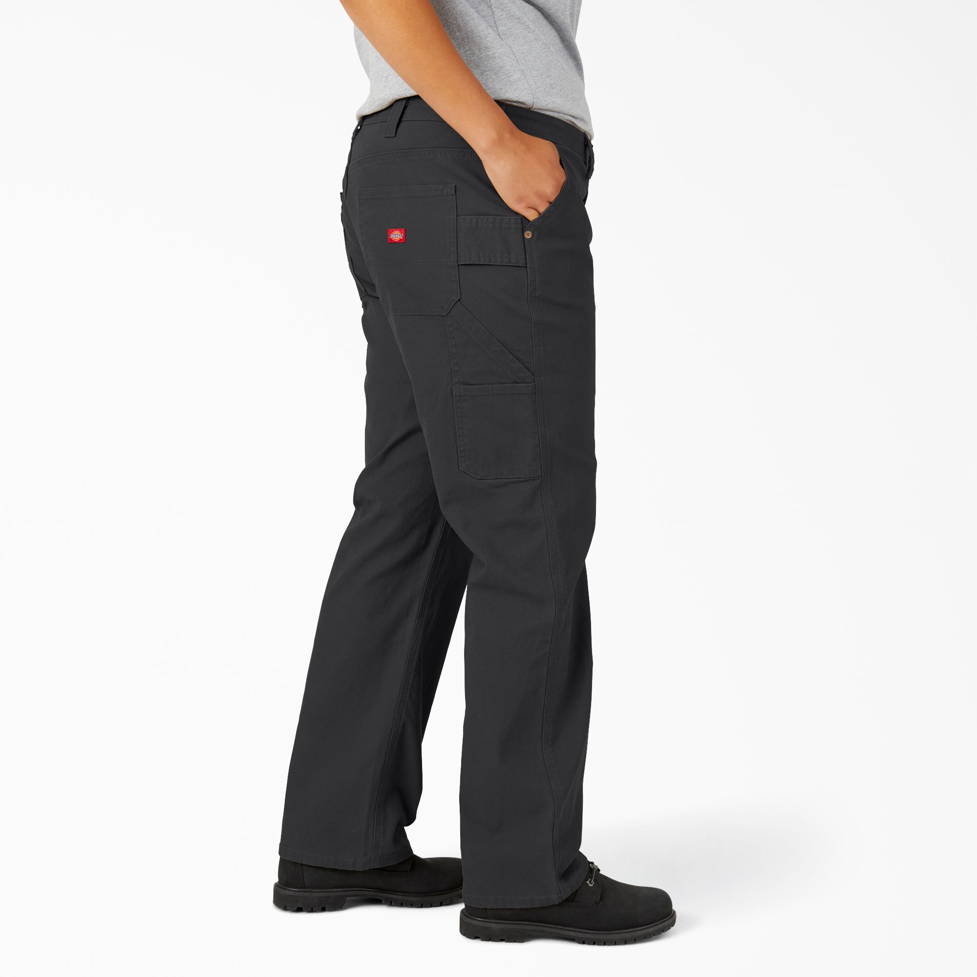 Women's Plus FLEX Relaxed Straight Fit Duck Carpenter Pants