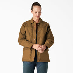 Women's Waxed Canvas Chore Coat