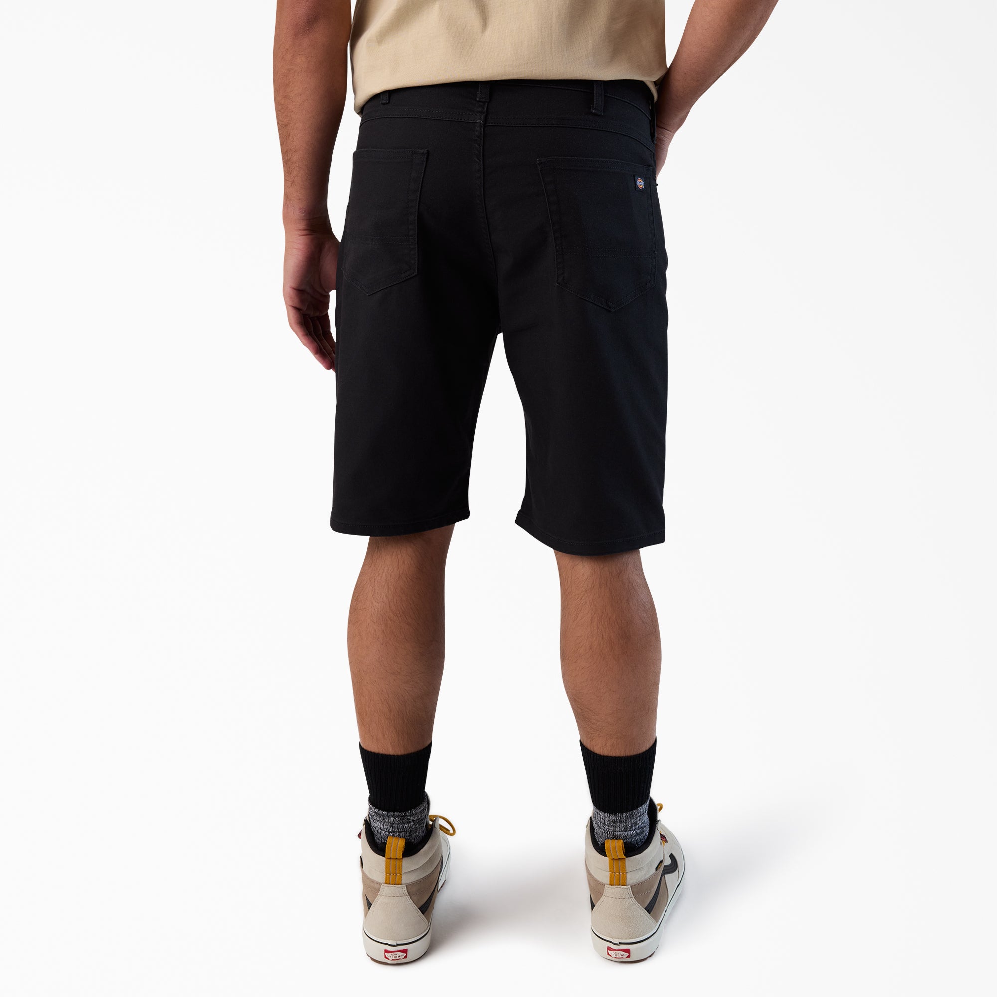 FLEX 5-Pocket Duck Canvas Shorts 11"