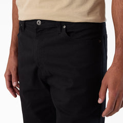 FLEX 5-Pocket Duck Canvas Shorts 11"