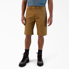 FLEX 5-Pocket Duck Canvas Shorts 11"