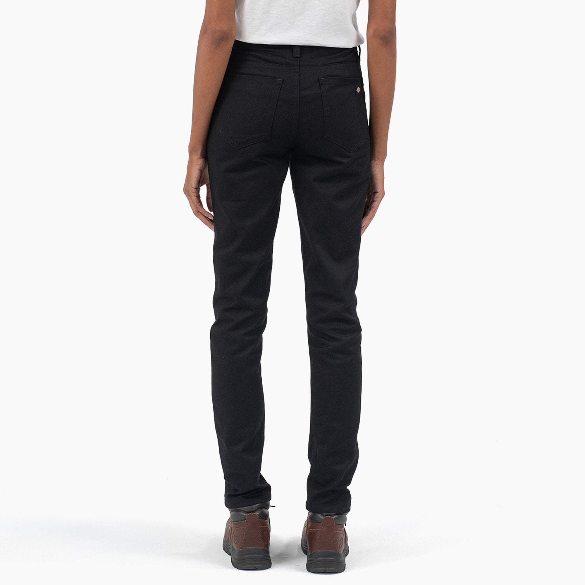 Women's High Rise Skinny Twill Pants