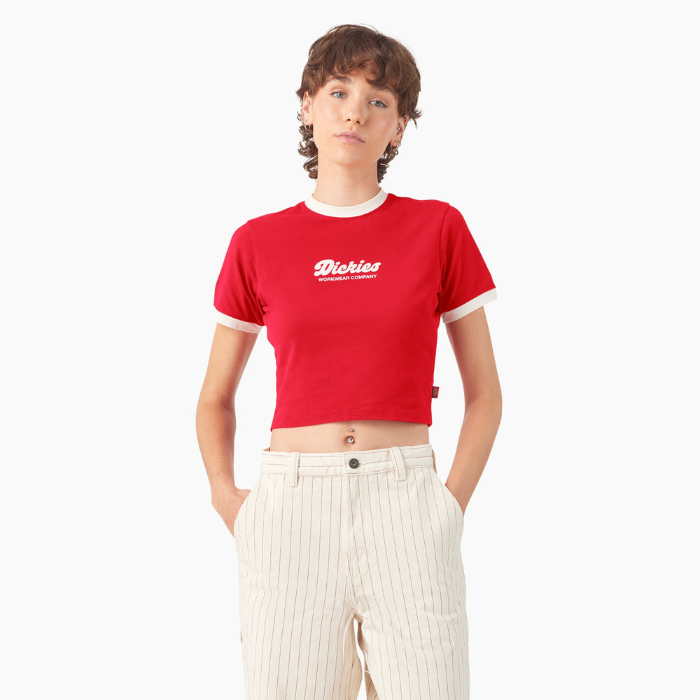 Women’s Lewistown Cropped Ringer T-Shirt
