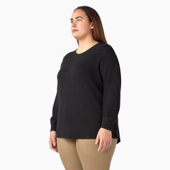 Women's Plus Long Sleeve Thermal Shirt