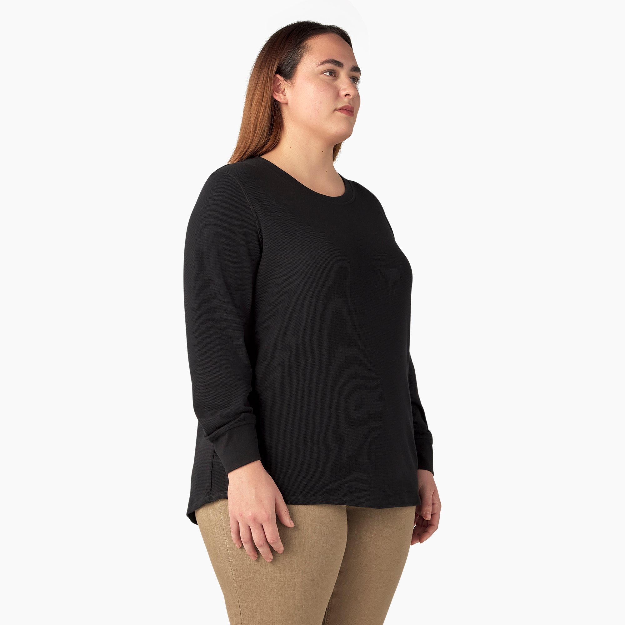 Women's Plus Long Sleeve Thermal Shirt