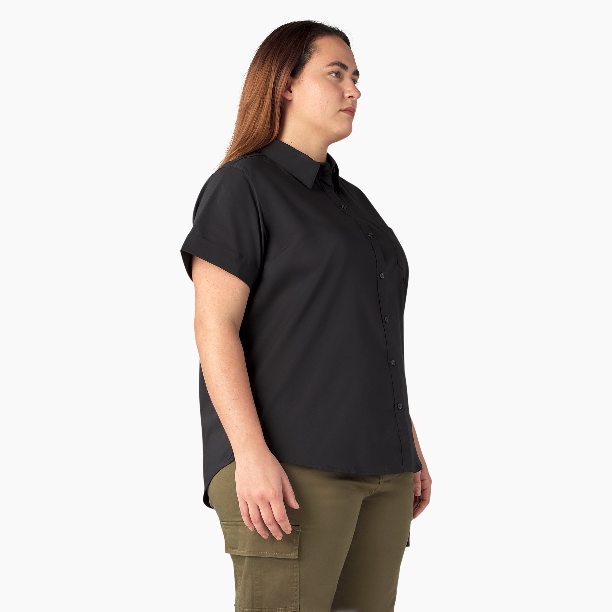 Women’s Plus Button-Up Shirt