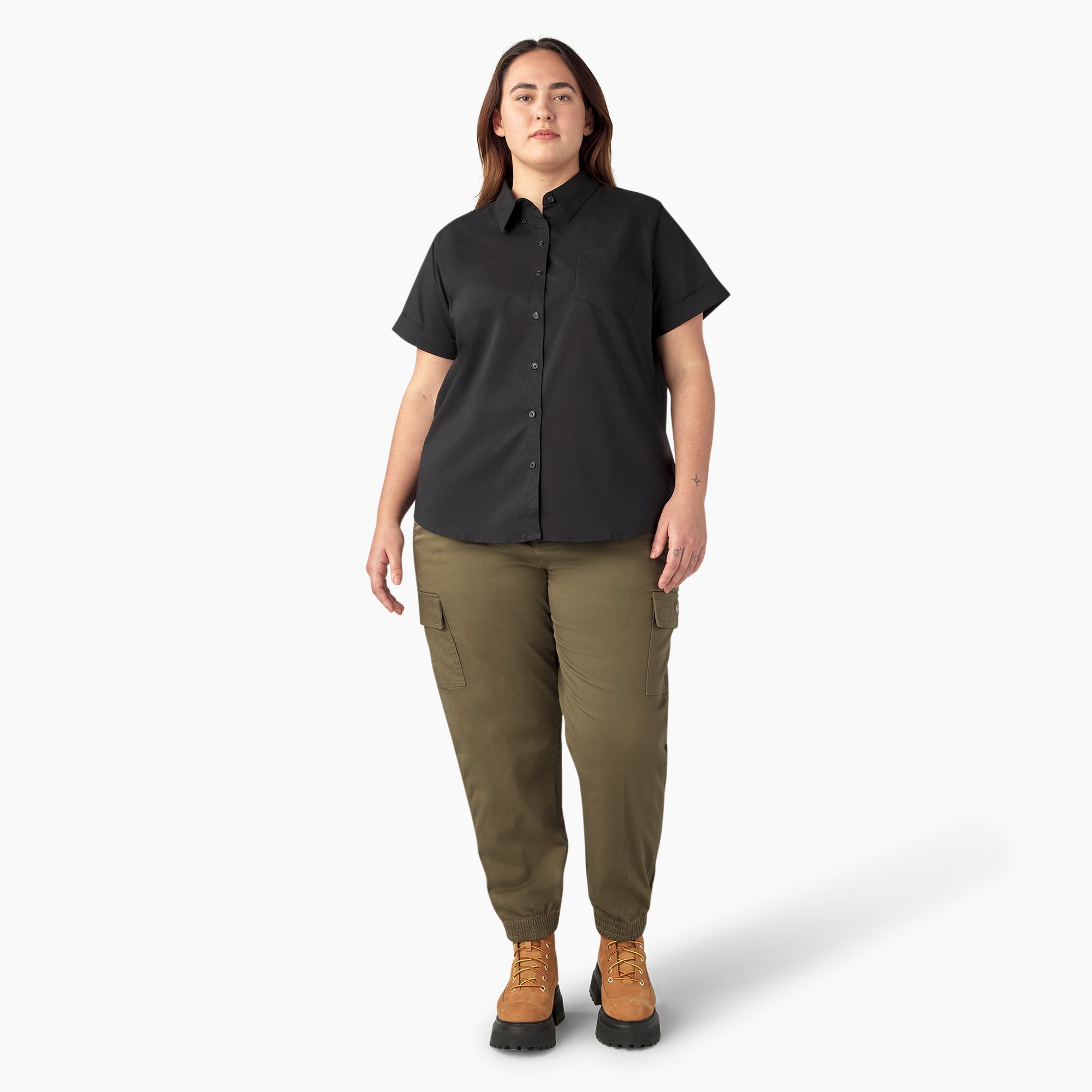 Women’s Plus Button-Up Shirt