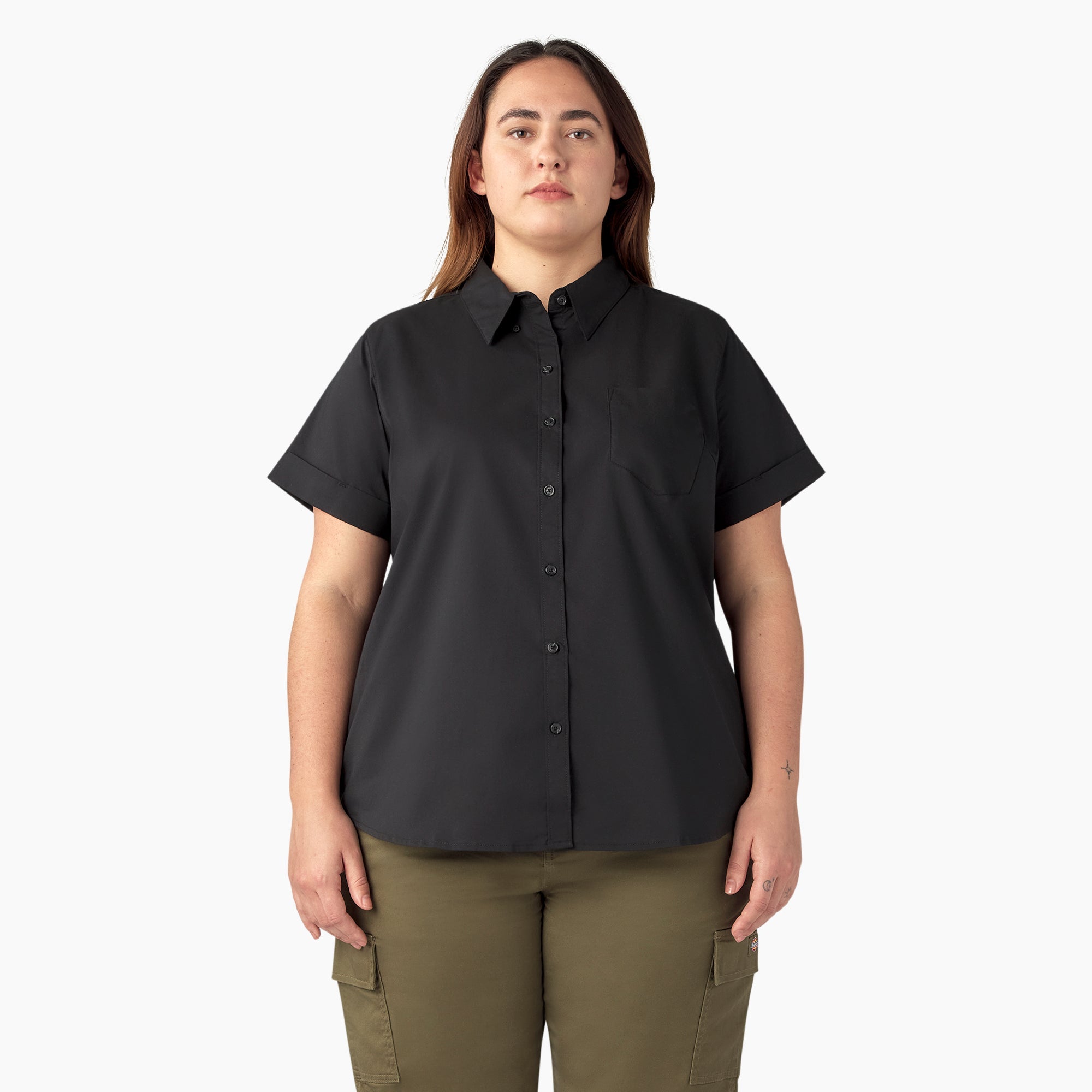 Women’s Plus Button-Up Shirt