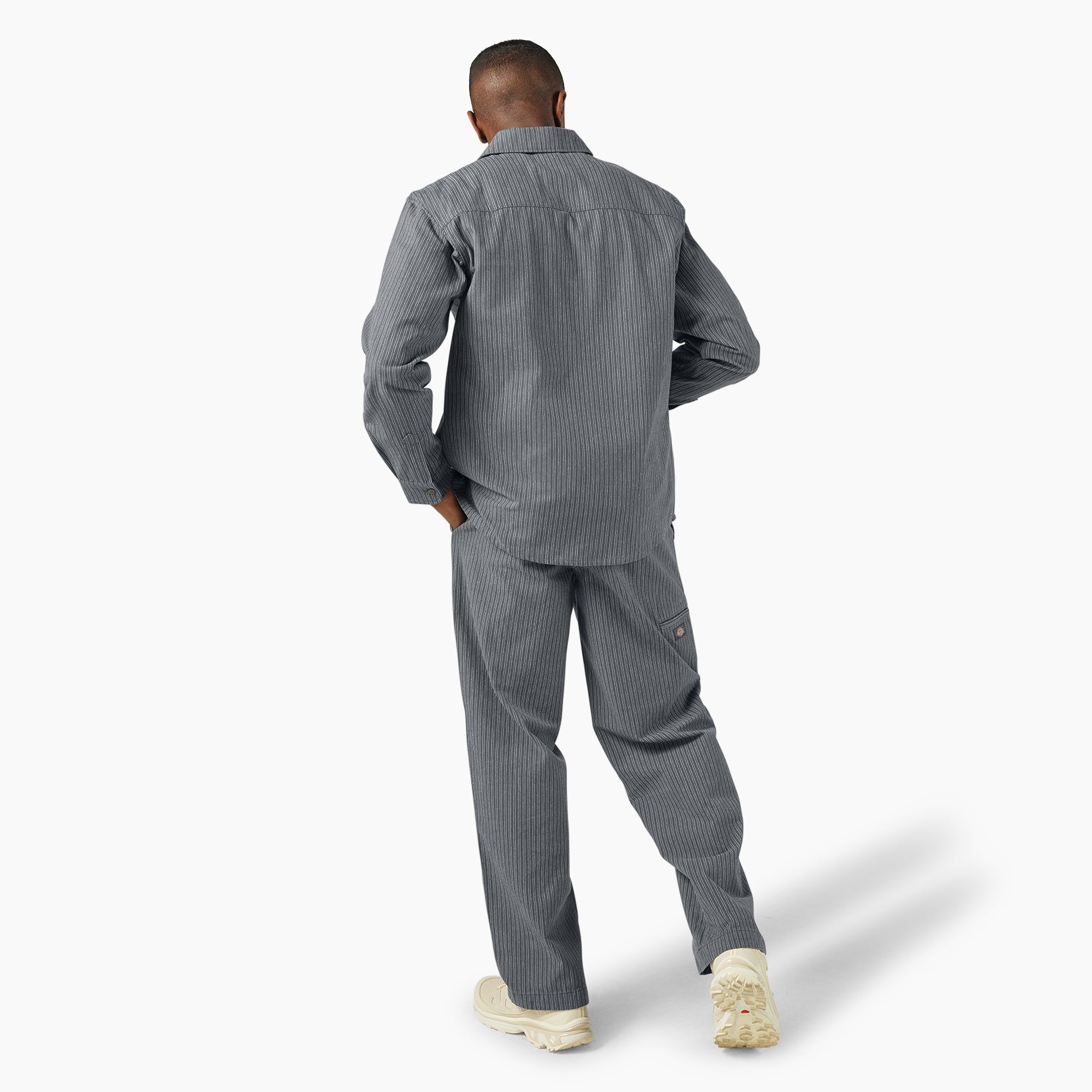 Lima Pinstripe Button-Up Shirt