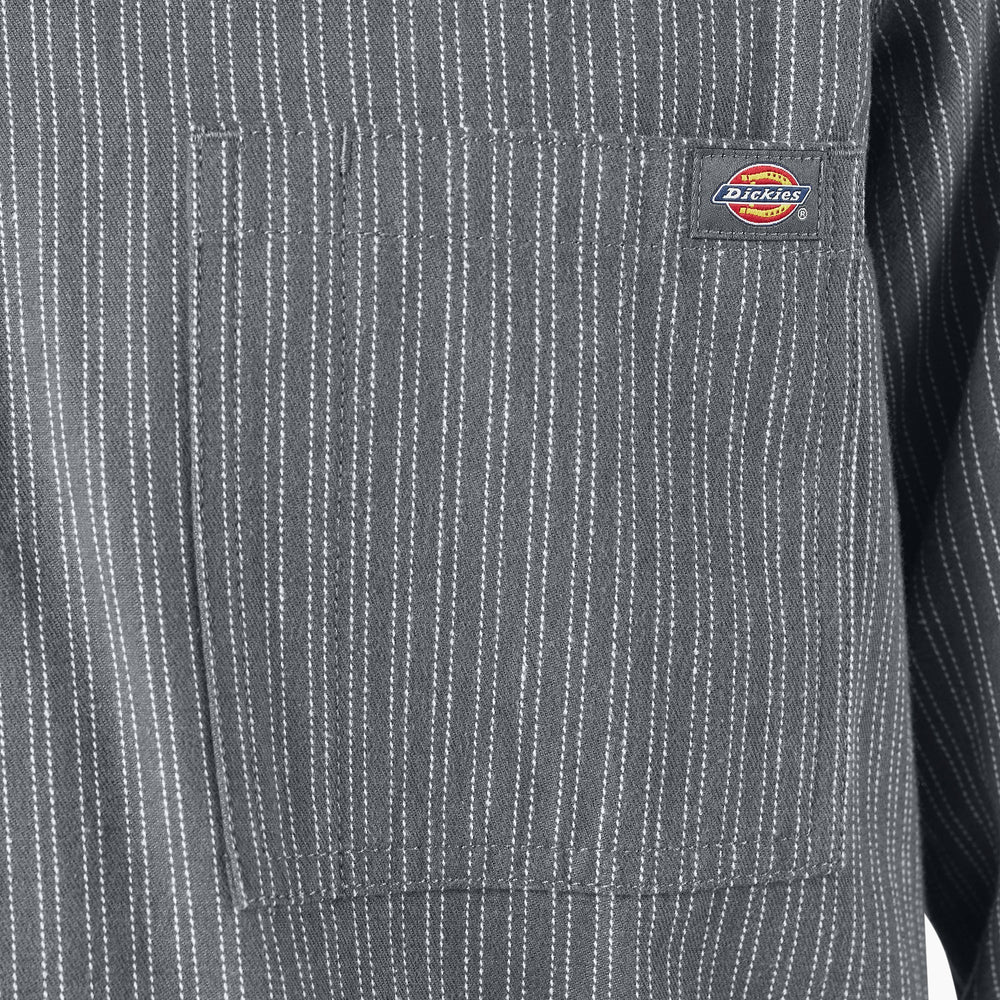 Lima Pinstripe Button-Up Shirt