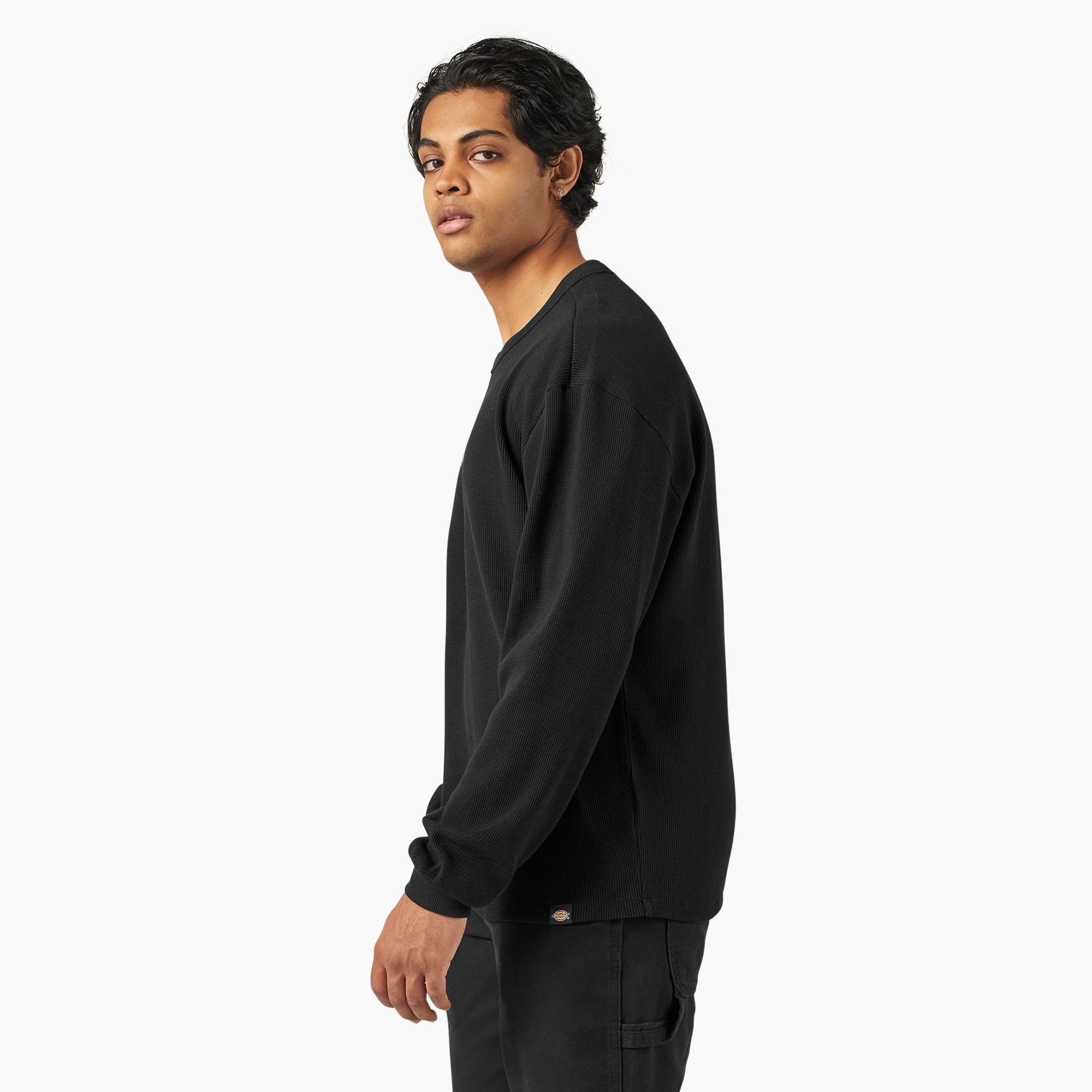 Long Sleeve Waffle Shirt