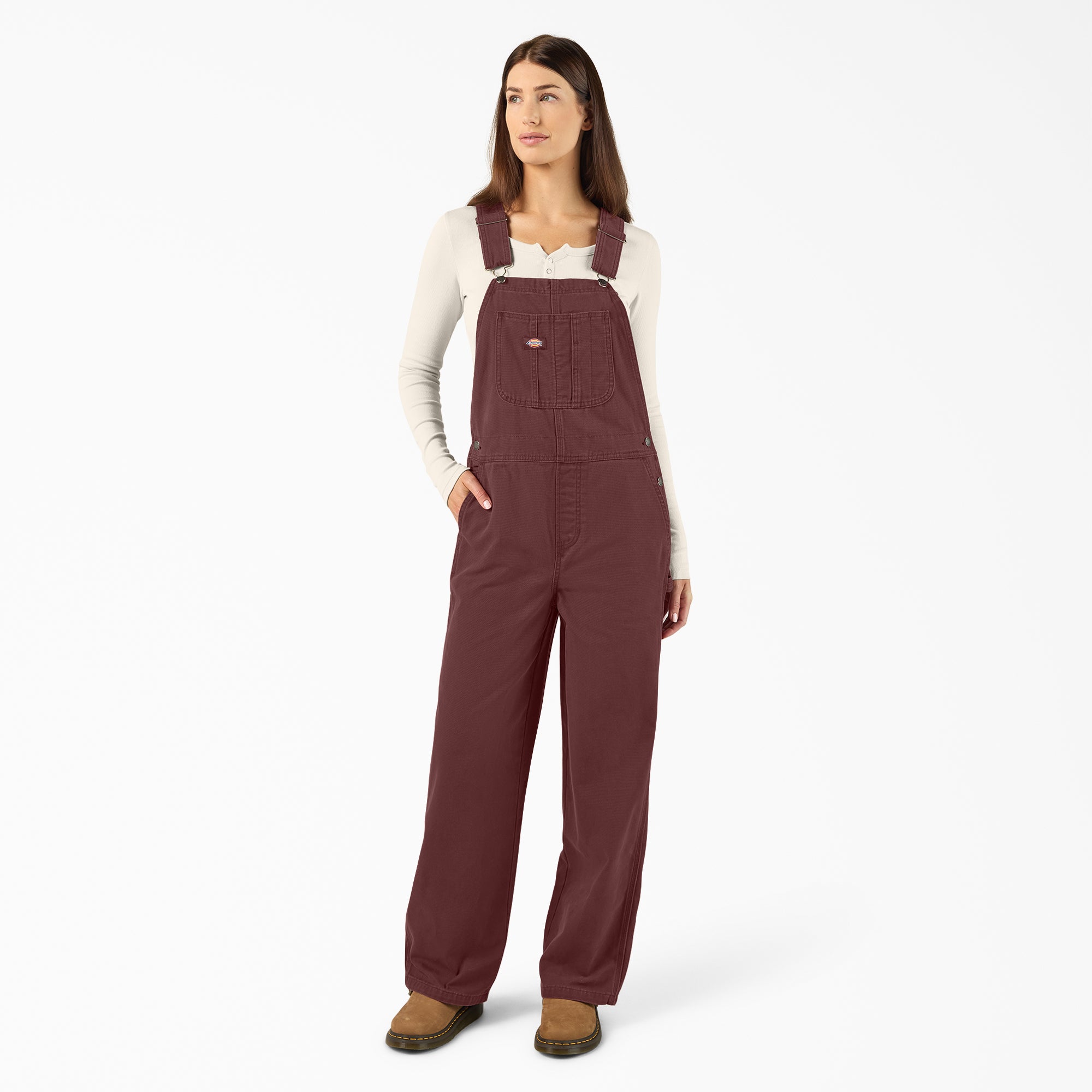 Women’s Canvas Bib Overalls