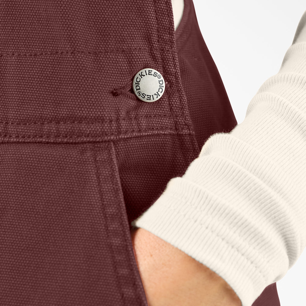 Women’s Canvas Bib Overalls