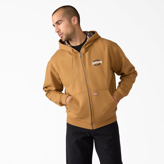 Dickies X Thrasher Zippered Hoodie