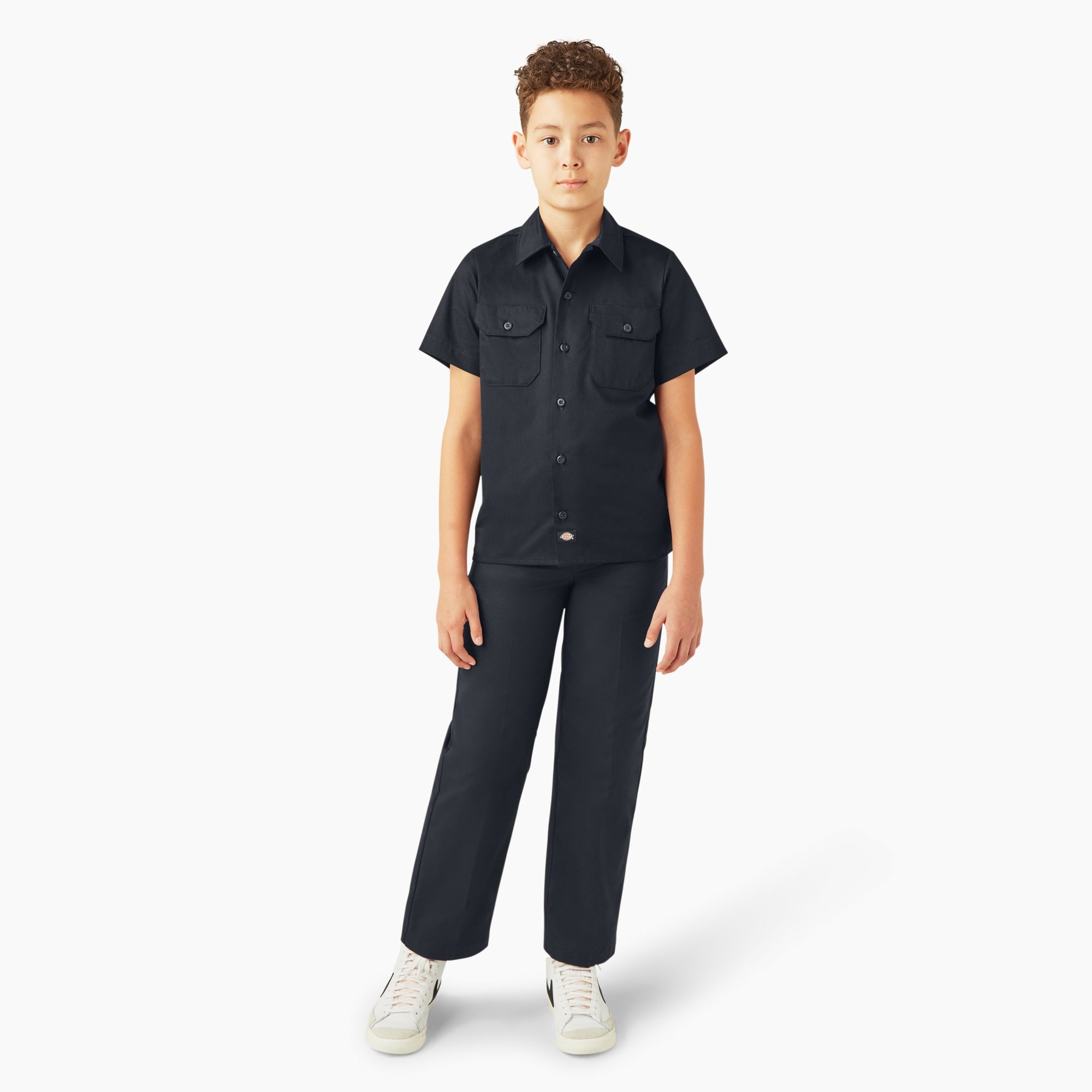 Kids’ Short Sleeve Work Shirt